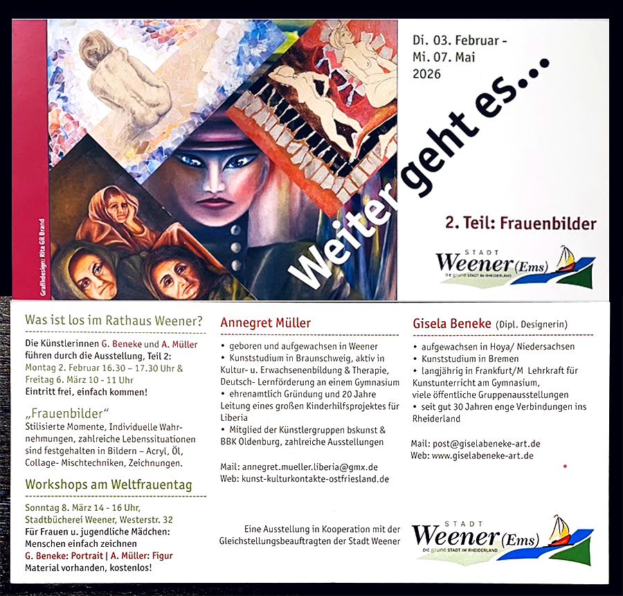 Kunstausstellung im Rathaus Weener